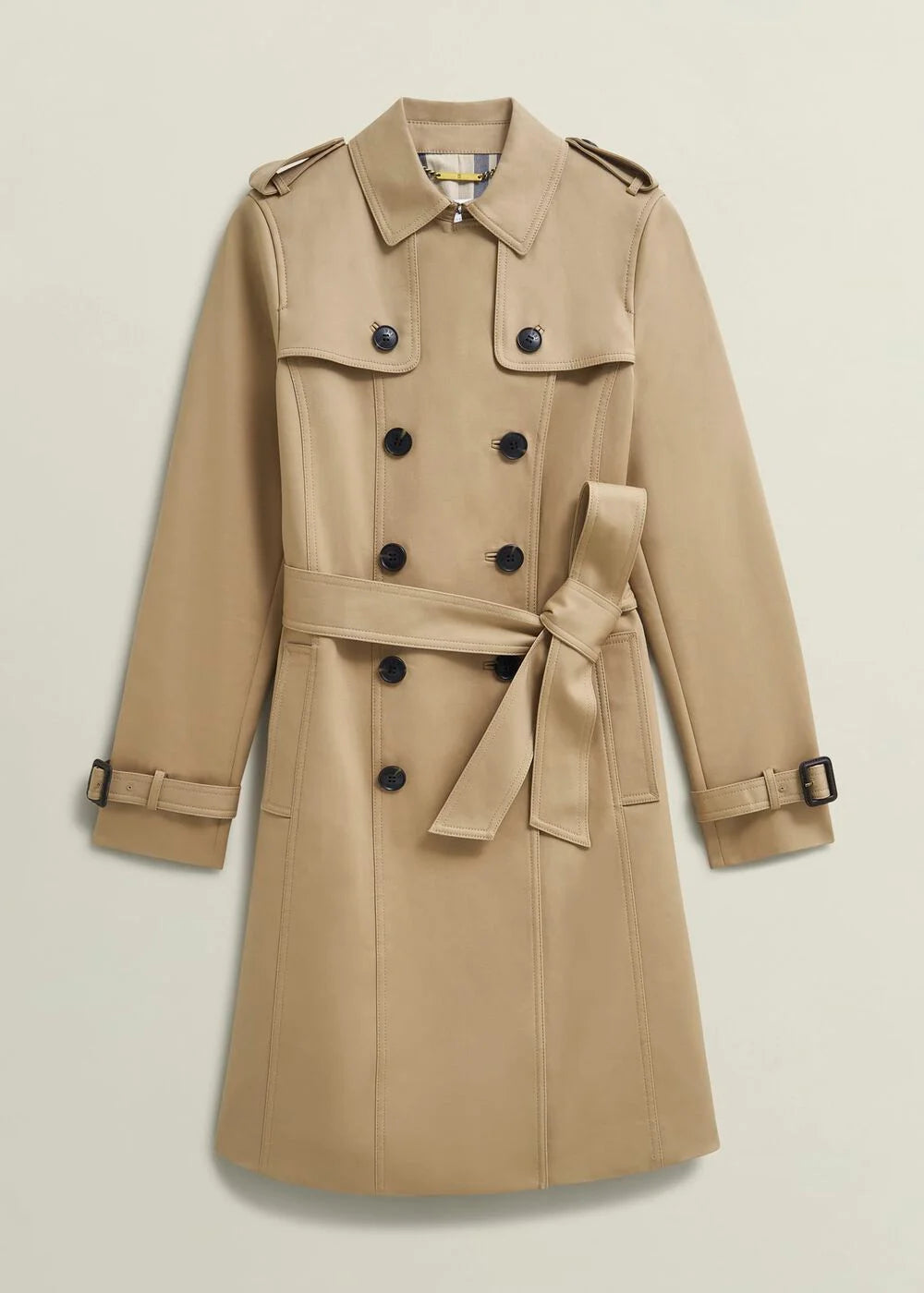 Skylar Shower Resistant Trench Coat