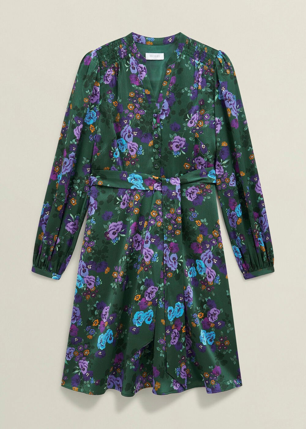 Fatima Tie Belted Dress