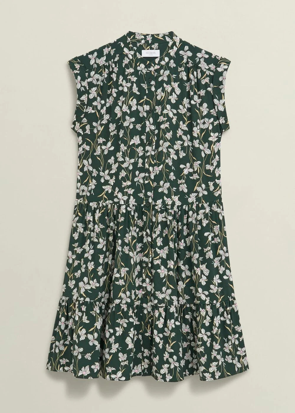 Green Floral Layla Mini Dress