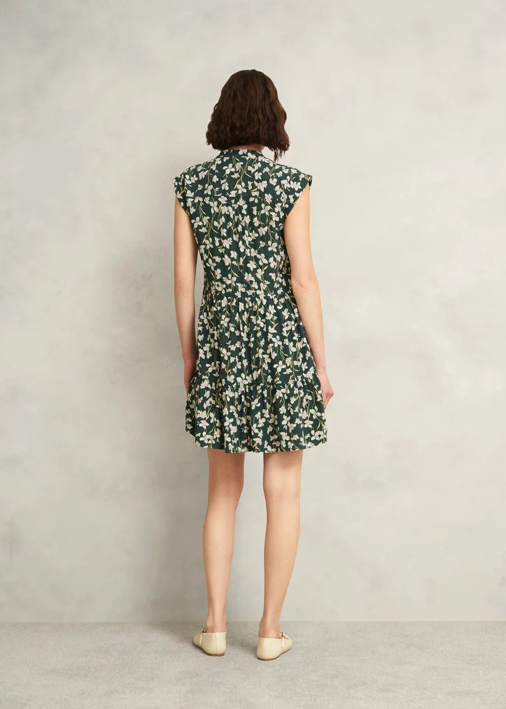 Green Floral Layla Mini Dress